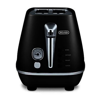 De'Longhi Distinta 2-Slice Toaster Black De'Longhi Distinta 2-Slice Toaster Black